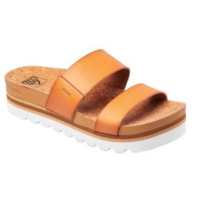 Reef Cushion Vista Hi Sandal Natural Women's Size‎ 11